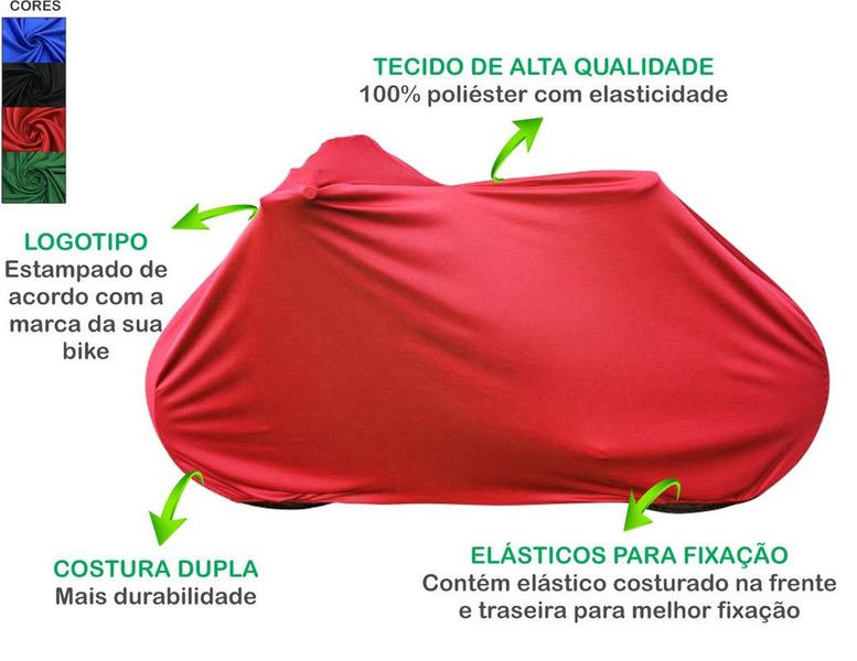 Imagem de Capa Tecido Alta Proteção Bike Caloi E-Vibe Elite Elétrica