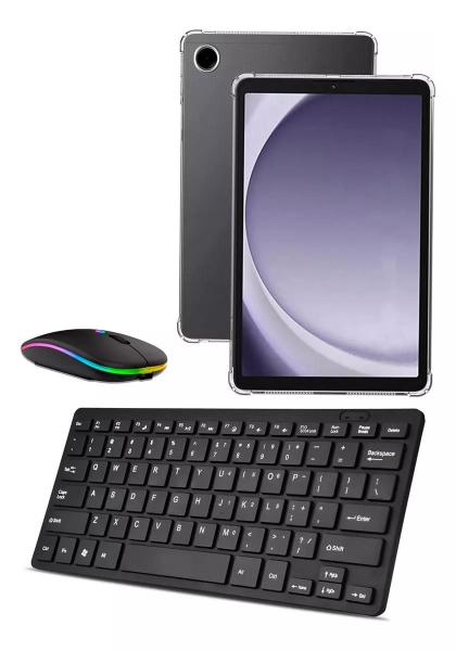 Imagem de Capa TPU Transparente + Teclado e Mouse Bluethooth para A9 Plus X210 11' Lançamento 