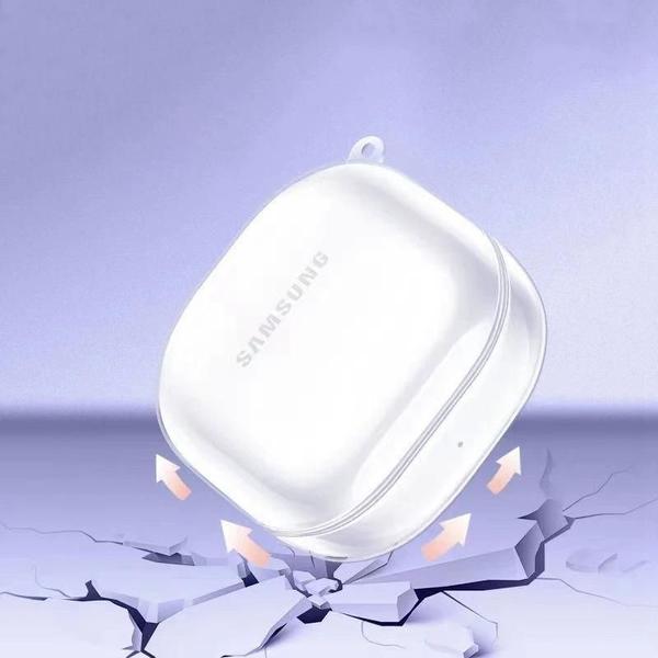 Imagem de Capa Transparente de Silicone para Galaxy Buds 2 Pro/Live 2 - À Prova de Choques