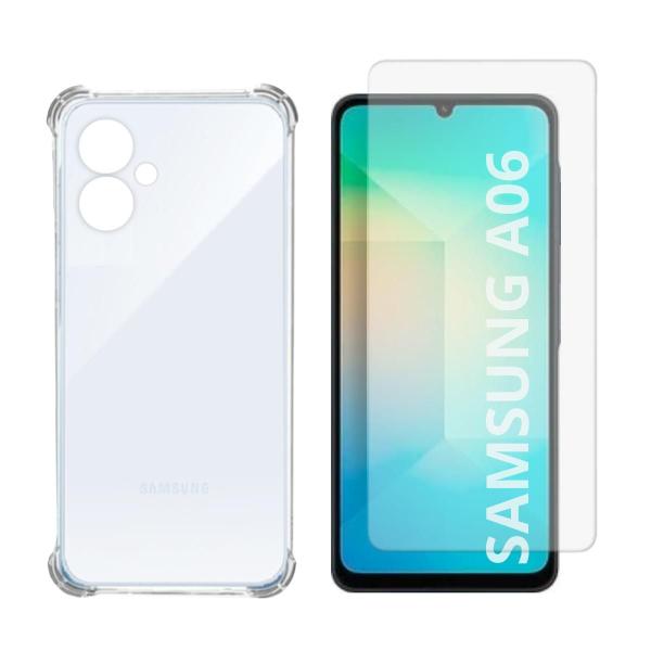 Imagem de Capa Transparente + Película De Vidro 3D Para Samsung A06