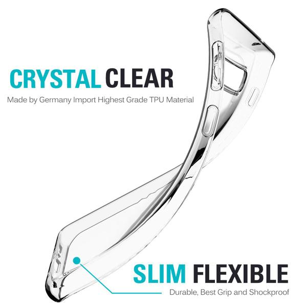 Imagem de Capa Transparente Slim Fina + Película Câmera Lente Samsung Galaxy S10