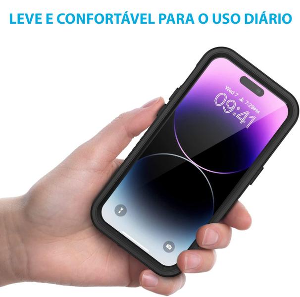 Imagem de Capa Waterproof A Prova Dágua Para iPhone 14 14 Plus Pro Max