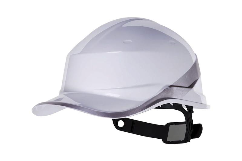 Imagem de Capacete Aba Frontal Branco Com Carneira Diamond Deltaplus