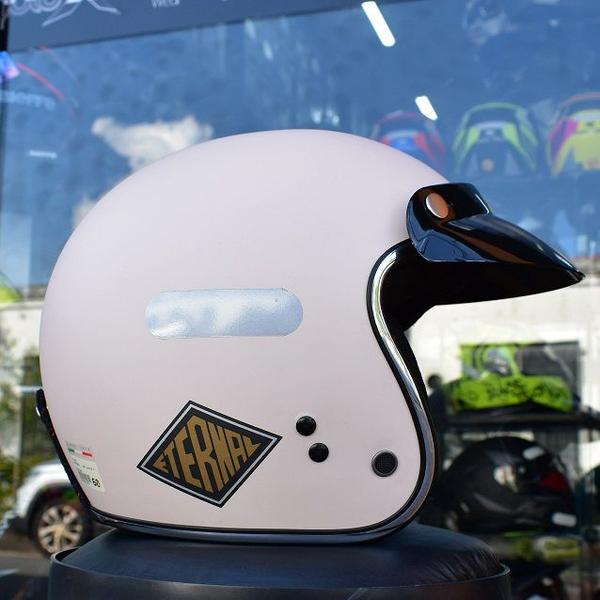 Imagem de Capacete Aberto Bieffe B45 Eternal Branco Fosco Custom