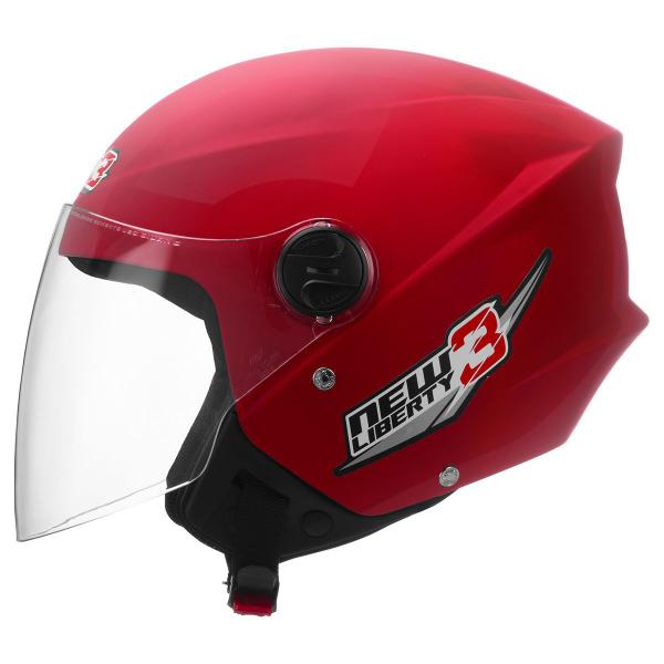 Imagem de Capacete Aberto Moto Pro Tork New Liberty 3 Feminino Masculino Vis. Cristal