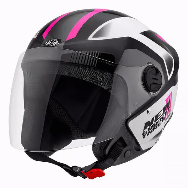 Imagem de Capacete aberto  new liberty three pro tork brilhante