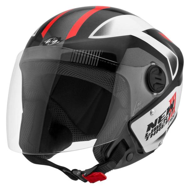 Imagem de Capacete Aberto Para Moto Pro Tork New Liberty 3 Pro Brilhante