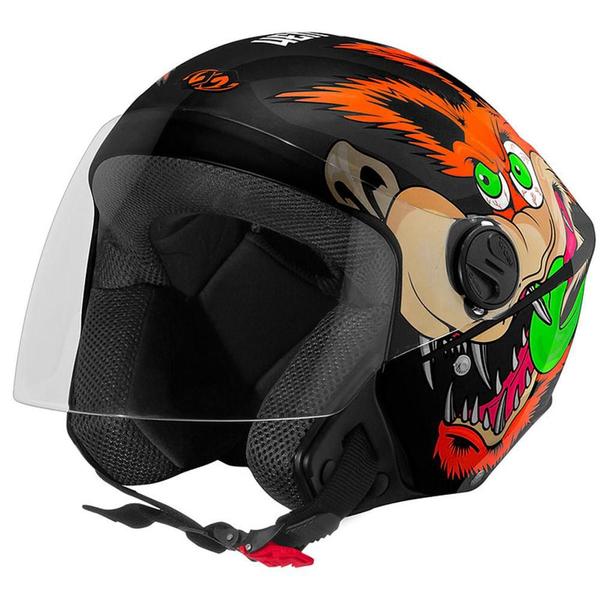 Imagem de Capacete Aberto Pro Tork New Liberty 3 Coyote Preto Fosco 58