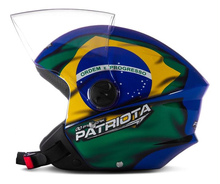 Imagem de Capacete Aberto Pro Tork New Liberty 3 Patriota Azul Tam.56