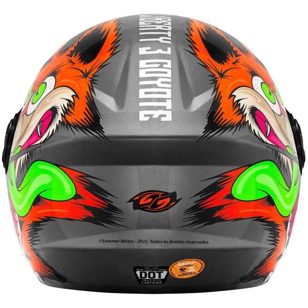 Imagem de Capacete Aberto Protork New Liberty Three Coyote Cinza