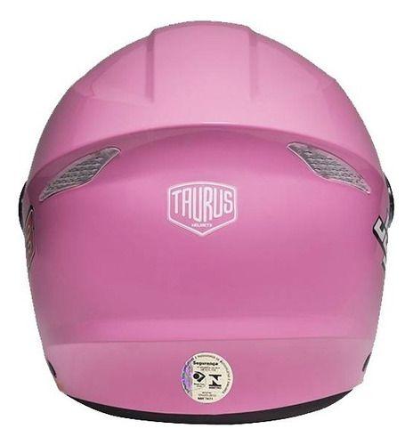 Imagem de Capacete Aberto Taurus Joy 23 Open Face Rosa Feminino