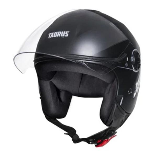 Imagem de Capacete Aberto Taurus Joy23 Open Face Preto Fosco