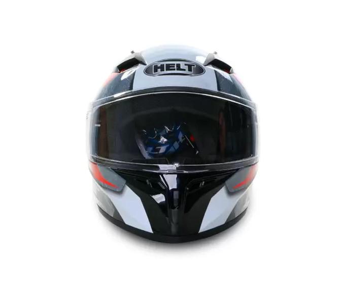 Imagem de Capacete aero vermelho/preto/cinza helt