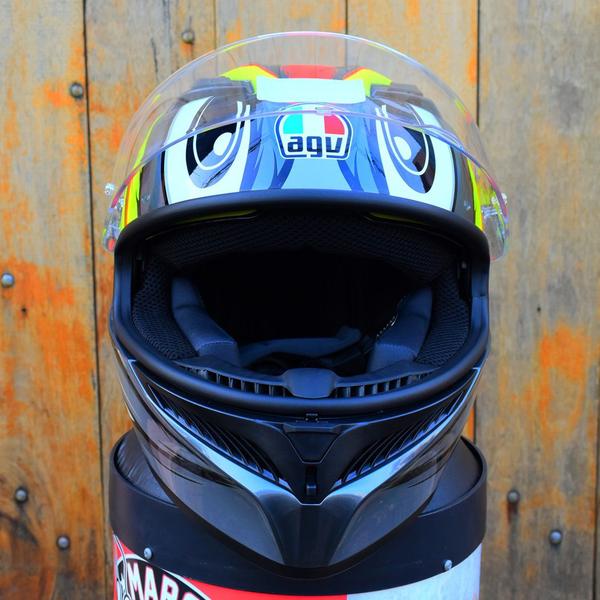 Imagem de Capacete AGV K3 Birdy Prata Esportivo Moto Masculino