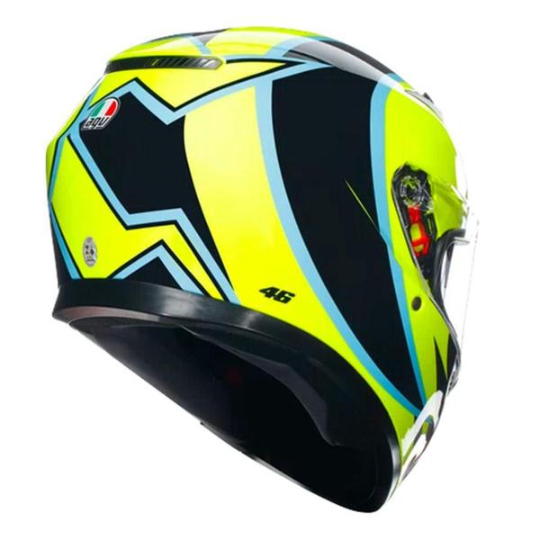 Imagem de Capacete AGV K3 Extreme Safety - HIR-TH, Forro DrySpeed