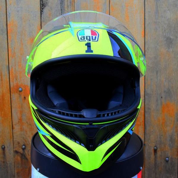 Imagem de Capacete AGV K3 Phillip Island VR46 Esportivo Moto Masculino