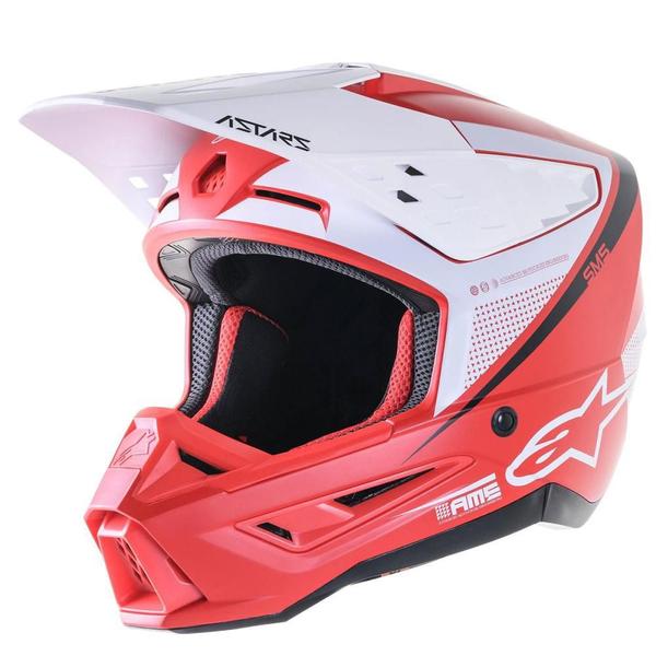 Imagem de Capacete Alpinestars SM5 Rayon Vermelho