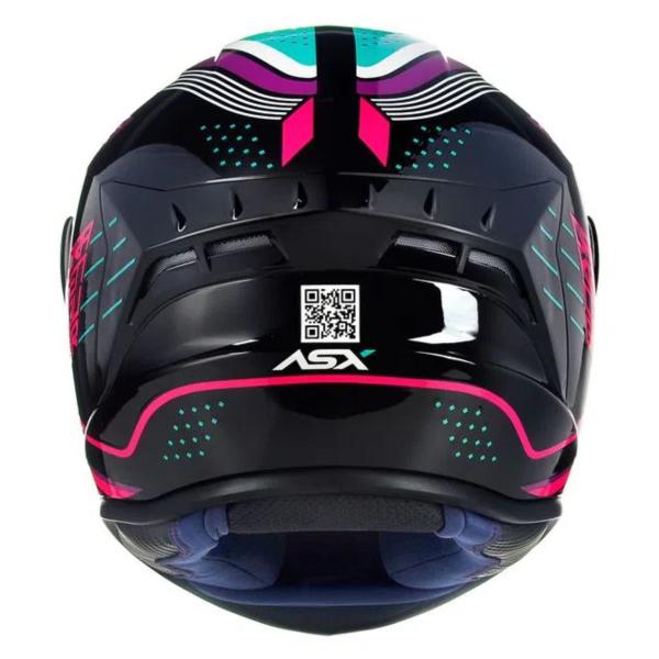 Imagem de Capacete ASX/ Axxis Draken Cougar Brilhante Pink Tiffany