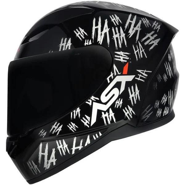 Imagem de Capacete Asx City Fun Brilho Preto / Branco