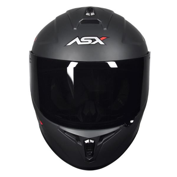 Imagem de Capacete ASX Draken Concept CInza e Vermelho Mais Viseira Fumê