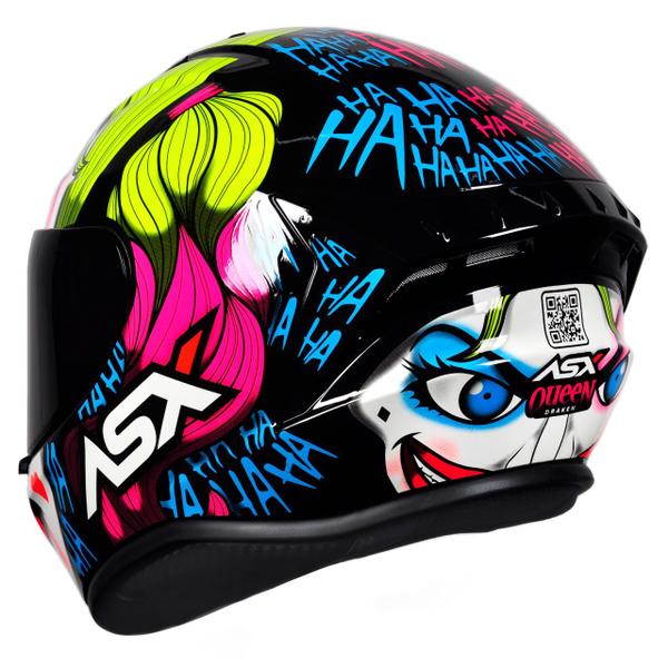 Imagem de Capacete ASX Draken Queen  Novo Lançamento Esportivo Masculino Feminino