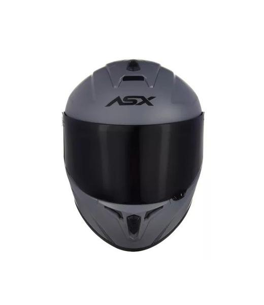 Imagem de Capacete ASX Draken Solid Fosco Cinza 60/L