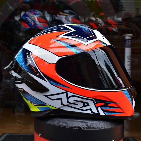 Imagem de Capacete Asx Eagle Racing Spoiler Esportivo Attacker Viseira