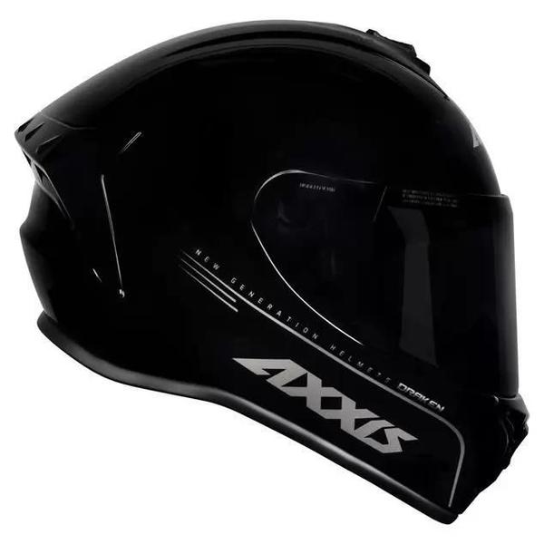 Imagem de Capacete Axxis Draken Solid Mono Gloss Black