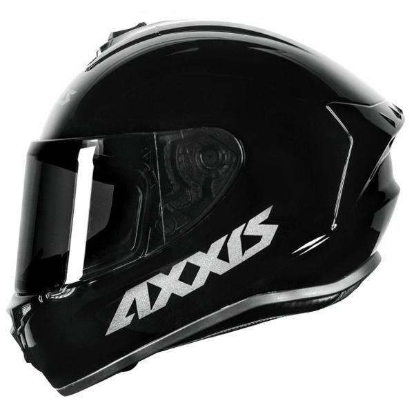 Imagem de Capacete Axxis Draken Solid Monocolor Preto Brilho