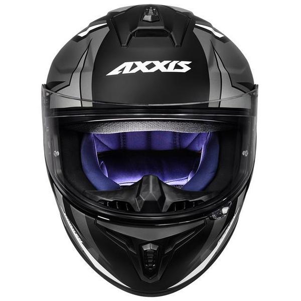 Imagem de Capacete axxis draken vector matt black/grey 60/l