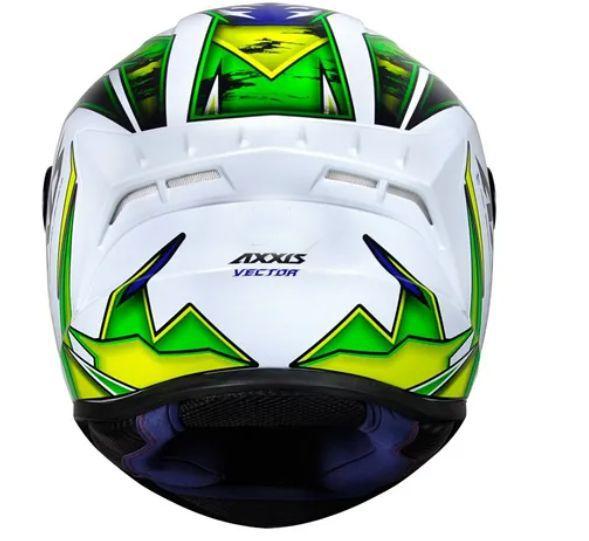 Imagem de Capacete Axxis Draken Vector Patriot Brasil Bandeira