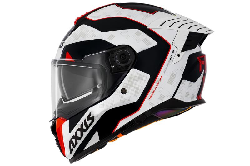 Imagem de Capacete Axxis Importado Espanha Original Hawk Evo Sv FIRST Branco