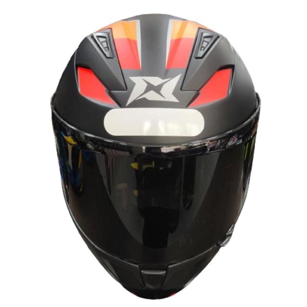 Imagem de Capacete Axxis Segment Bat B5 Vermelho Preto Fosco