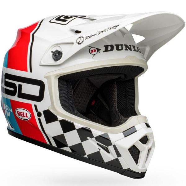 Imagem de Capacete Bell MX 9 RSD The Rally White/Black Mips