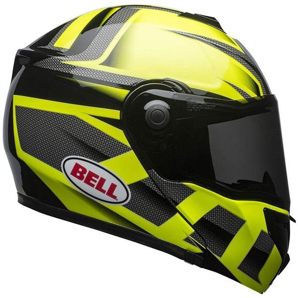 Imagem de Capacete bell srt modular hi viz green black 56