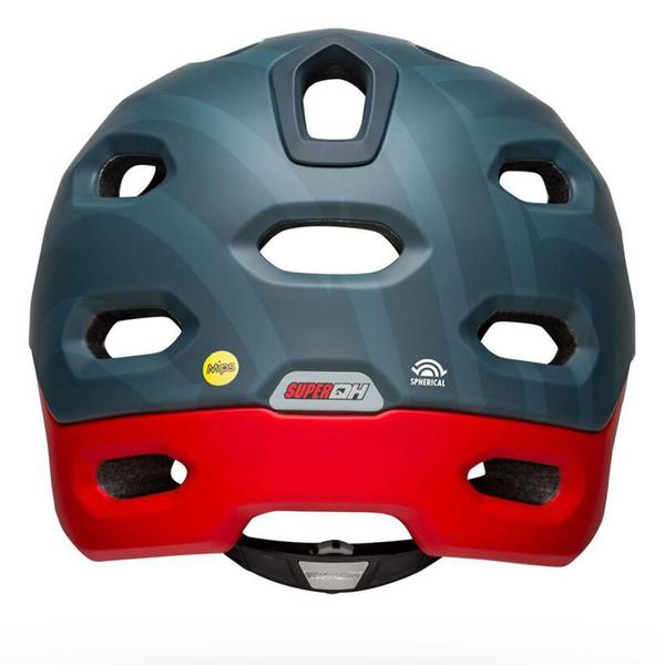 Imagem de Capacete Bell Super DH Mips Azul/Vermelho