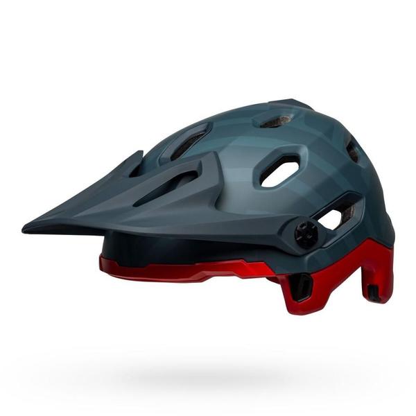 Imagem de Capacete Bell Super DH Mips Azul/Vermelho