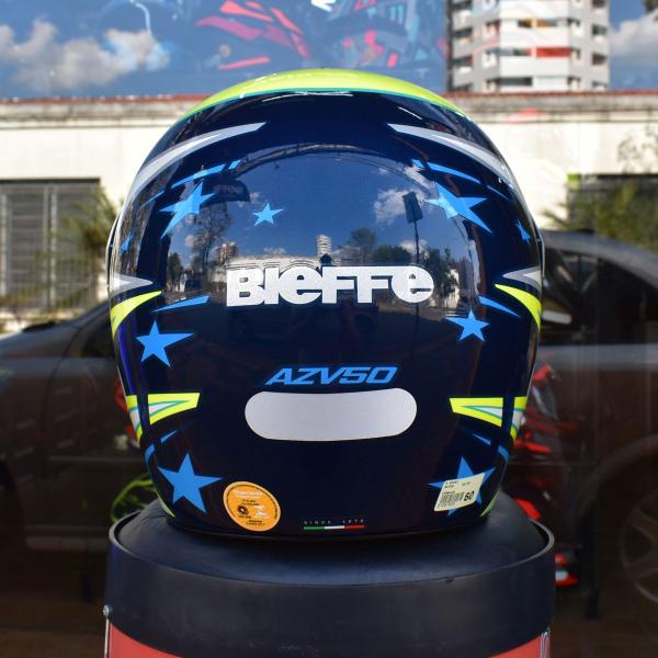 Imagem de Capacete Bieffe 3 Sport Moto AZV50 Masculino Pala Amarelo