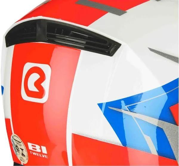 Imagem de Capacete Bieffe B-12 Bitwelve Branco / Vermelho