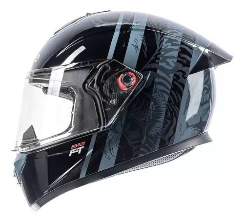 Imagem de Capacete bieffe b-12 ft cz dark/preto 