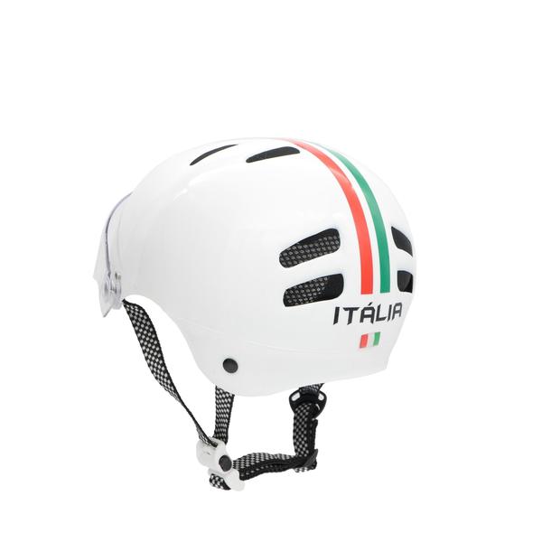 Imagem de Capacete Br 101 Urbano Italia Branco Vision Cristal P