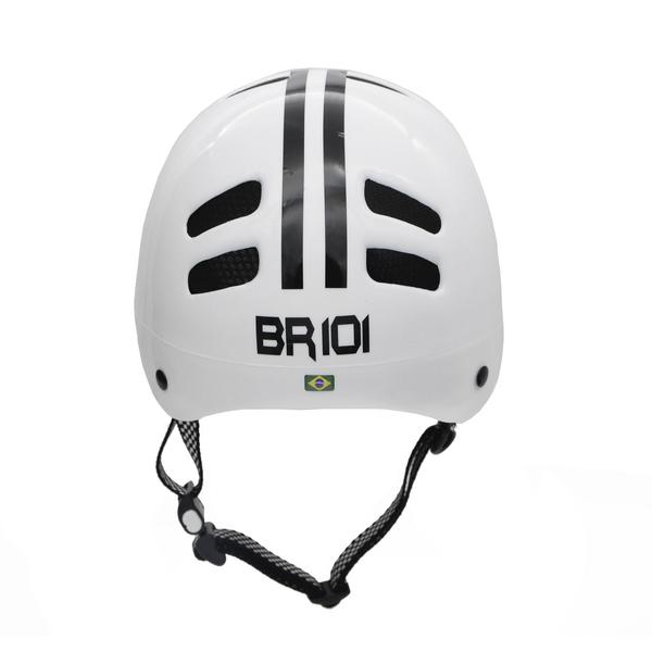 Imagem de Capacete Br 101 Urbano Profissional Branco Vision Cristal P