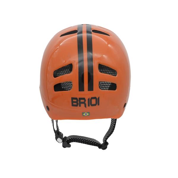 Imagem de Capacete Br 101 Urbano Profissional Laranja Vision Cristal M