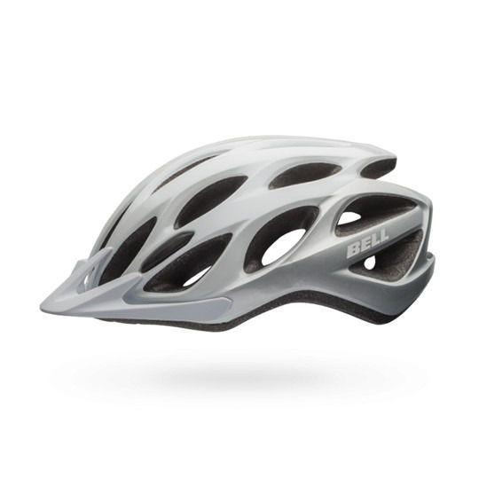 Imagem de Capacete Ciclismo Bell Traverse Branco/prata Tamanho U