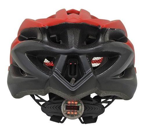 Imagem de Capacete Ciclismo Bike Absolute Wild Mia Led Pisca Viseira