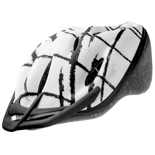 Imagem de Capacete Ciclismo Bike Mtb Ptk Ajustável + Par De Sinalizador