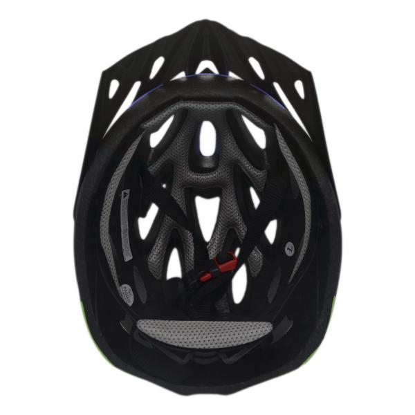 Imagem de Capacete Ciclismo Element DG-038 C/ Led Adulto Grande Azul