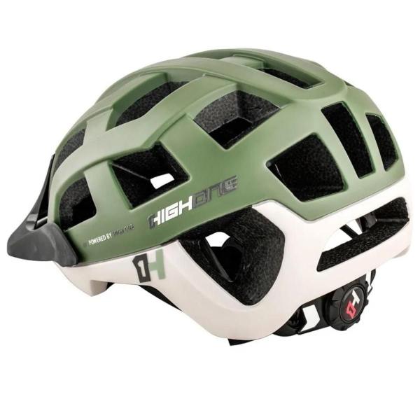 Imagem de Capacete ciclismo high one cervix tam g cinza/verde militar