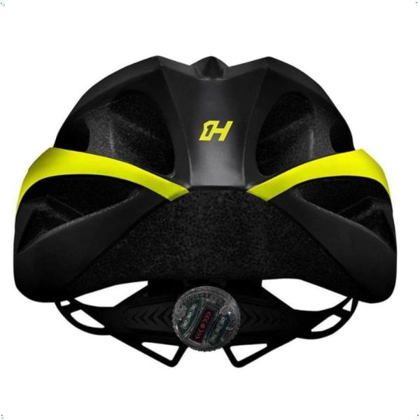 Imagem de Capacete Ciclismo High One Win Led Traseiro Vista Ligh Bike