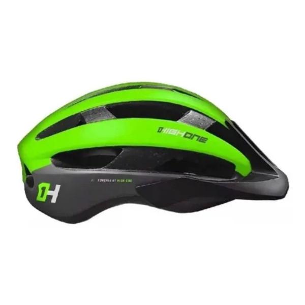 Imagem de Capacete Ciclismo High One Wind Aero Bicicleta Mtb Speed Pro Verde Limão